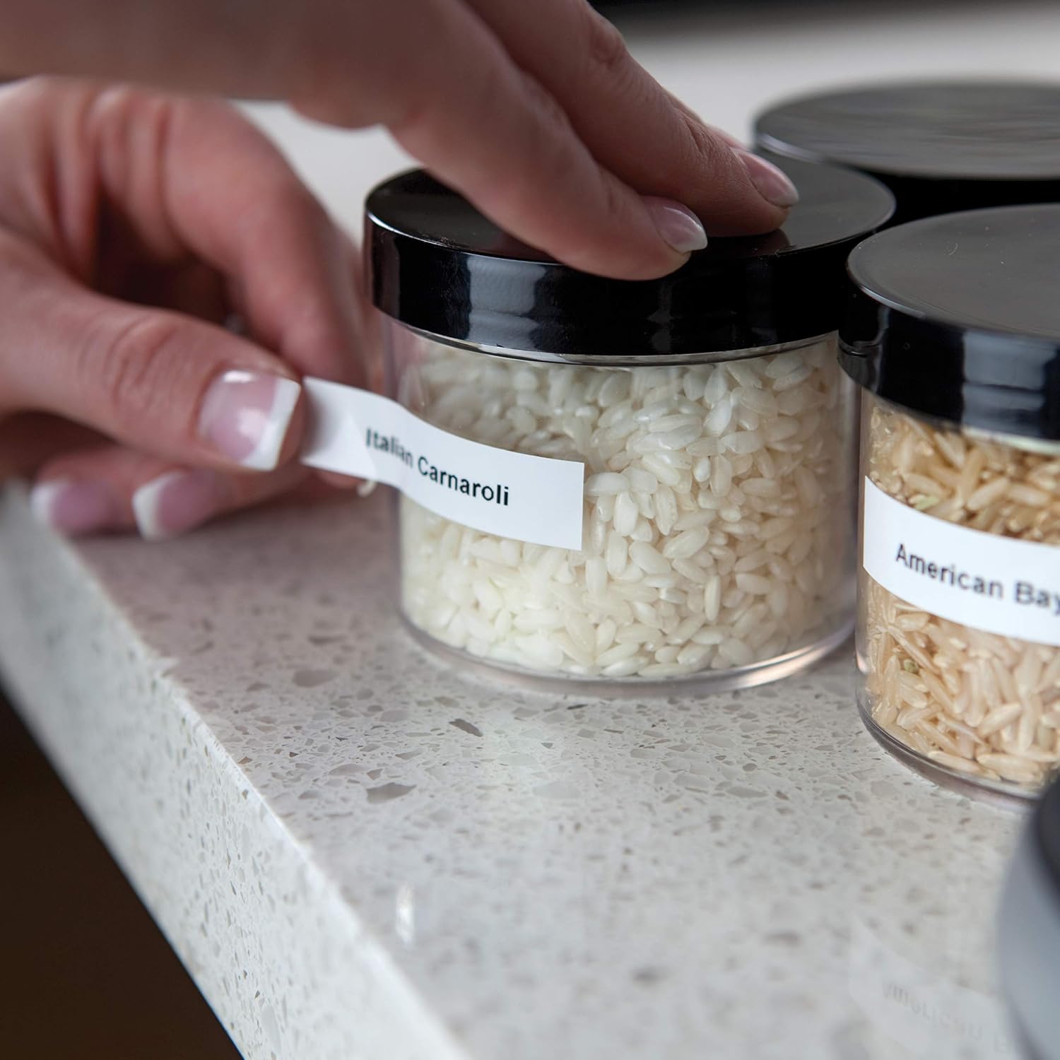 New Title: DYMO LetraTag Bundle 100T printer, with 13 ft black on white labels and 13 ft black on clear labels - Image 2